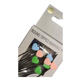 Alfileres Tulip formato corazón