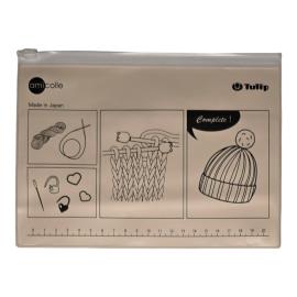 Cartuchera con Medidor para accesorios Blanco