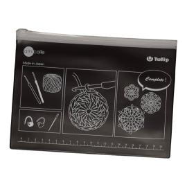 Cartuchera con Medidor para accesorios Marrón