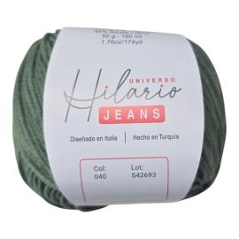 Hilo Jeans Verde Esmeralda